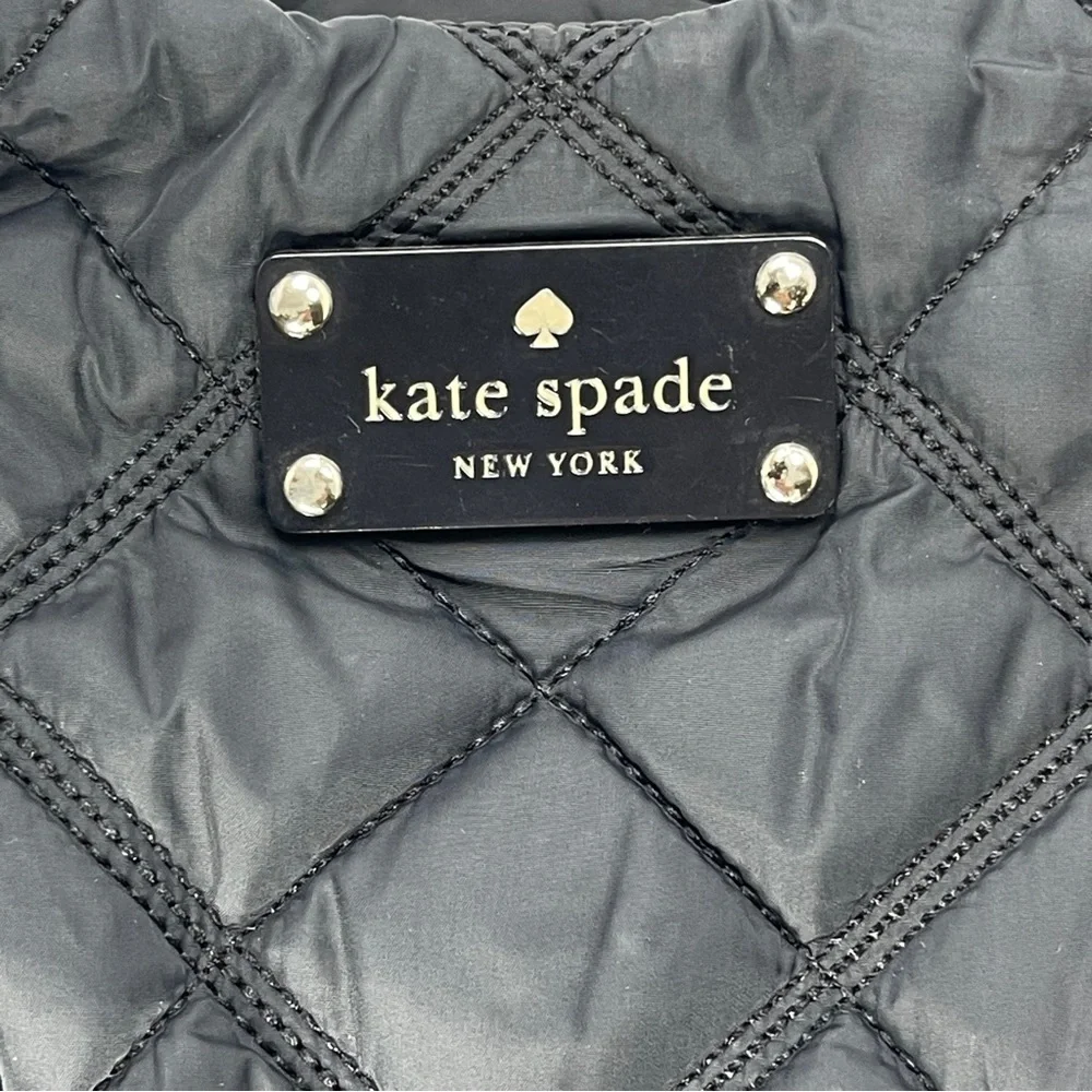 Kate Spade ♠️ Quilted Nylon Satchel Handbag